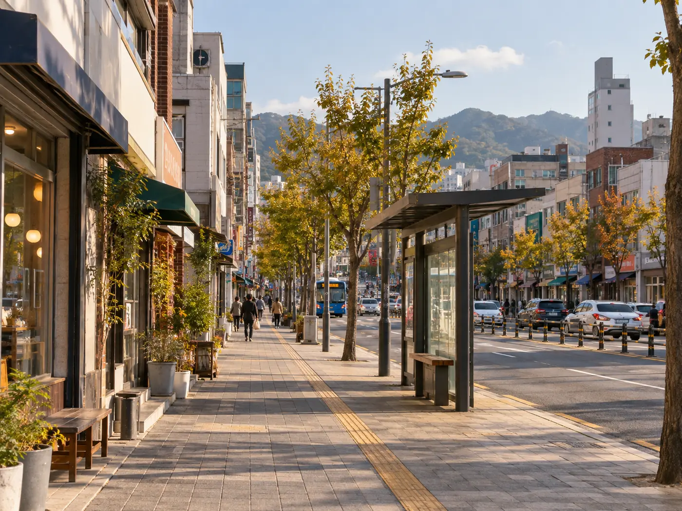 대구 생활권이 나뉘는 거리나 역 근처